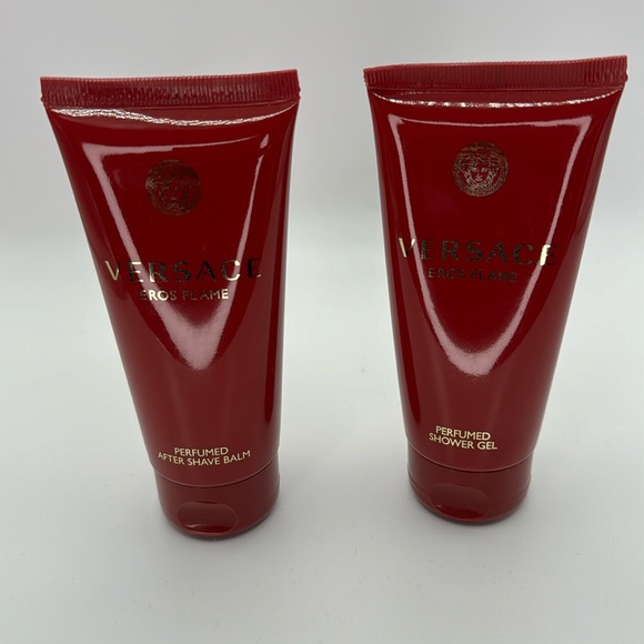 VERSACE EROS FLAME for Men After Shave Balm & Shower Gel - Picture 2 of 4